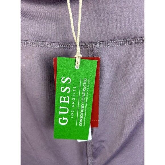 Guess Woman Xolani Logo Bike Short Dusty Lilac Women's Size S NWT - Picture 5 of 7